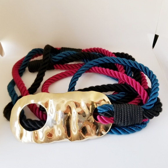 VTG 80s Rope Belt - Picture 1 of 8